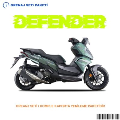 Yuki Defender Maxi Grenaj Seti Yeşil 9 Parça
