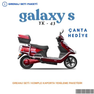 Yuki Galaxy S Grenaj Seti Kırmızı 11 Parça